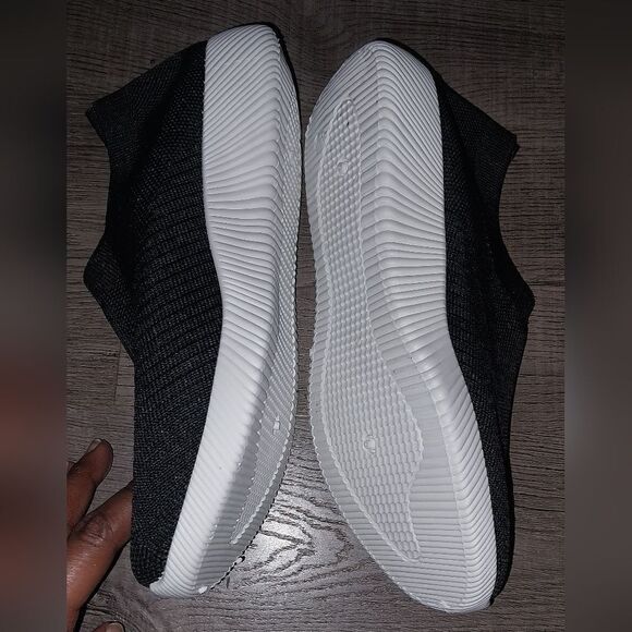 Women's Woven Mesh Running Shoes, Breathable Slip-on Sneakers sz 7.5 - Picture 8 of 8